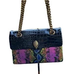 Kurt Geiger multi-color snakeskin bag